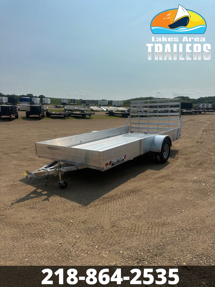 2025 TRITON 81X14 ALUMINUM UTILITY TRAILER