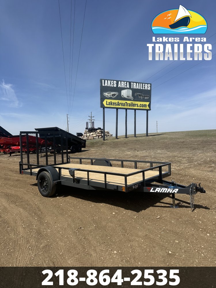 2026 LAMAR 77X14 UTILITY TRAILER