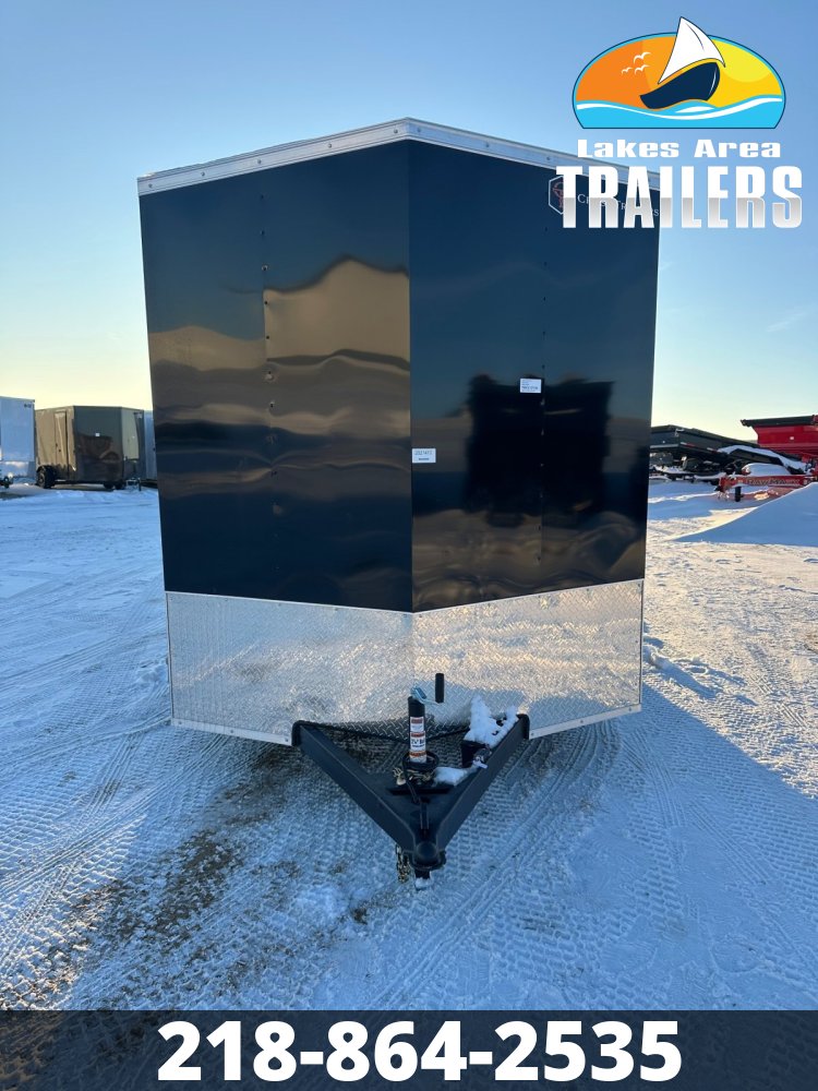 2026 CROSS 7X14 BETA BLACK ENCLOSED TRAILER