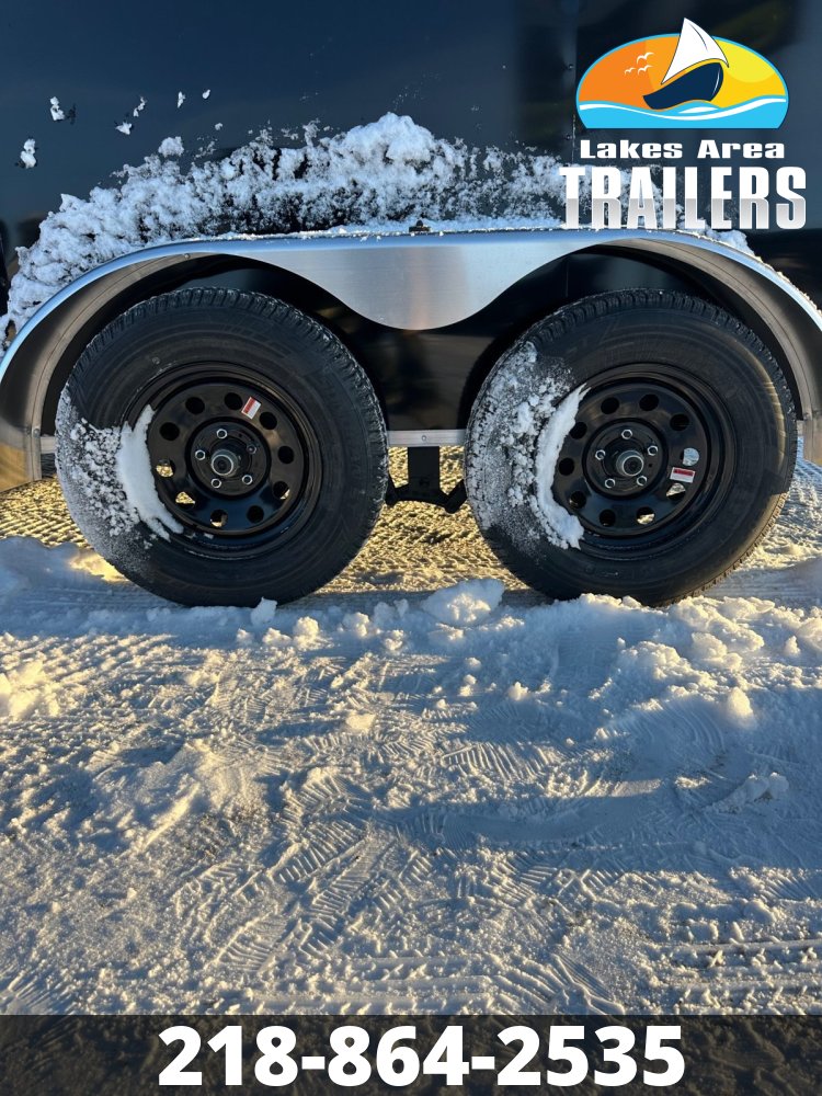 2026 CROSS 7X14 BETA BLACK ENCLOSED TRAILER