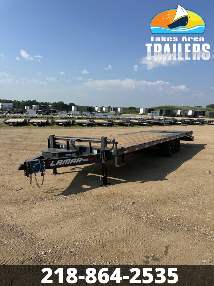 2027 LAMAR 102X24 14K DECKOVER TRAILER
