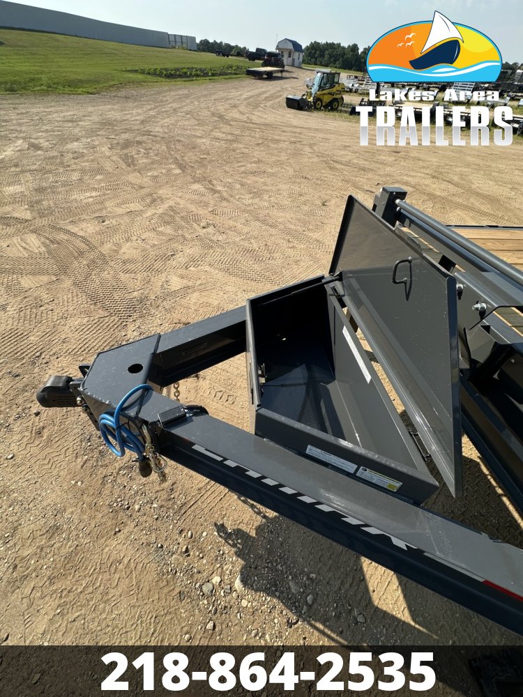 2027 LAMAR 102X24 14K DECKOVER TRAILER