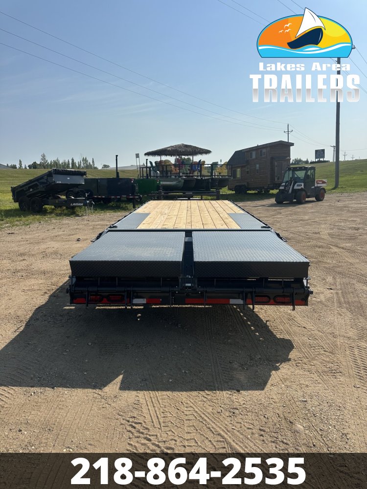 2027 LAMAR 102X24 14K DECKOVER TRAILER