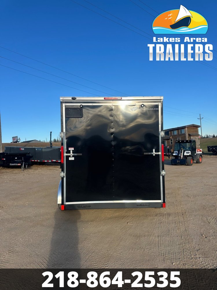 2026 CROSS 7X14 BETA BLACK ENCLOSED TRAILER