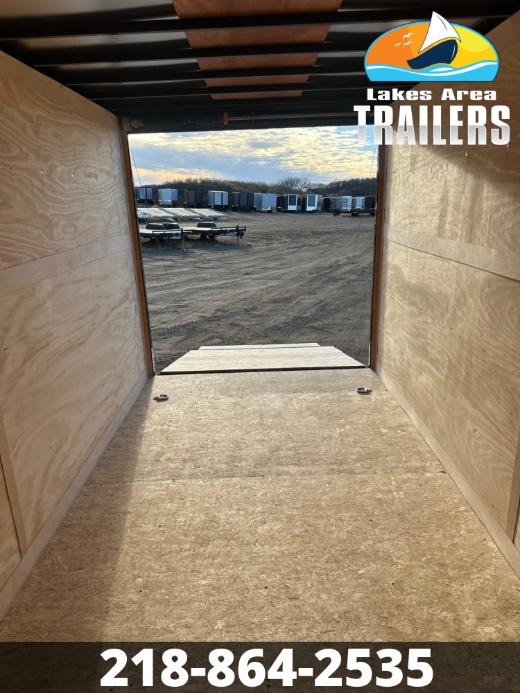 2026 CROSS 7X14 BETA BLACK ENCLOSED TRAILER