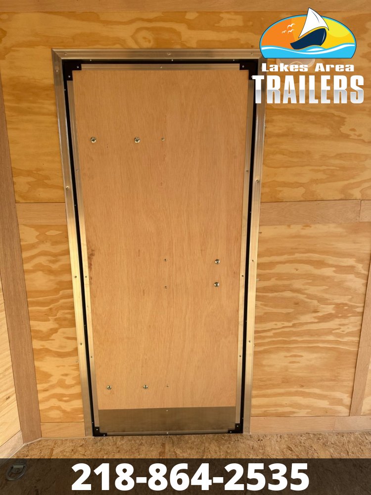 2026 CROSS 7X14 BETA BLACK ENCLOSED TRAILER