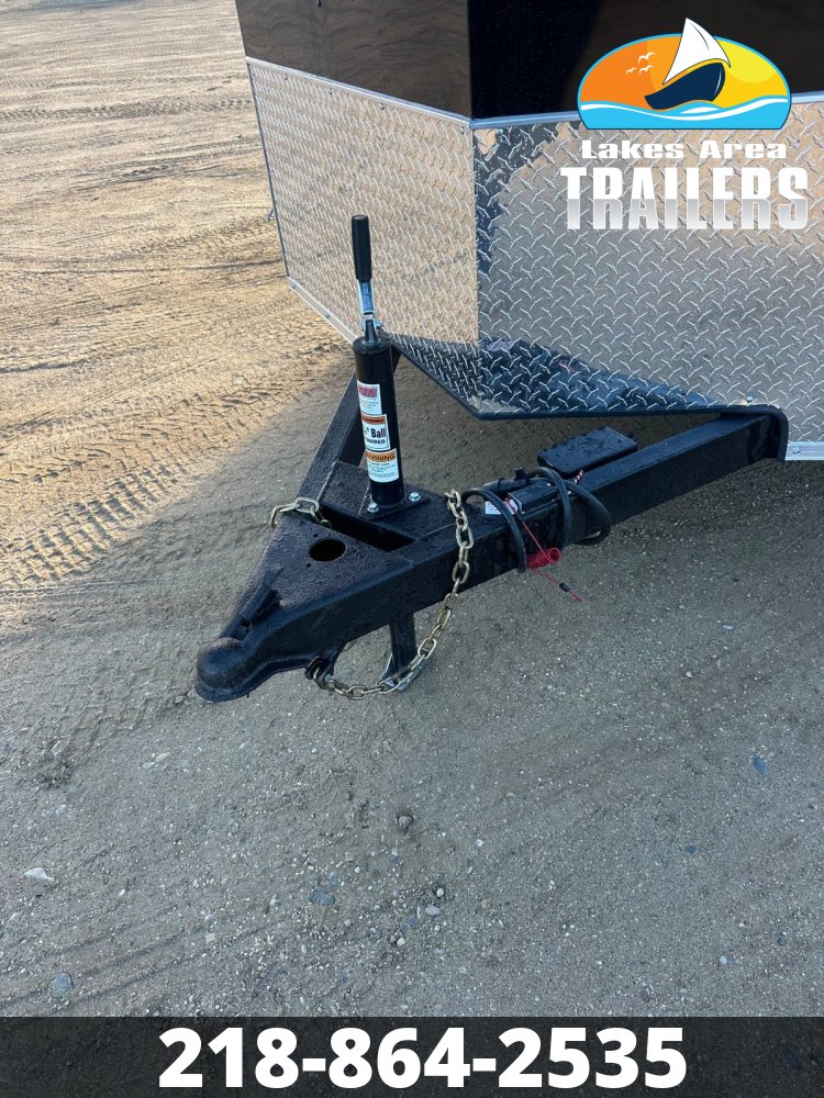 2026 CROSS 7X14 BETA BLACK ENCLOSED TRAILER