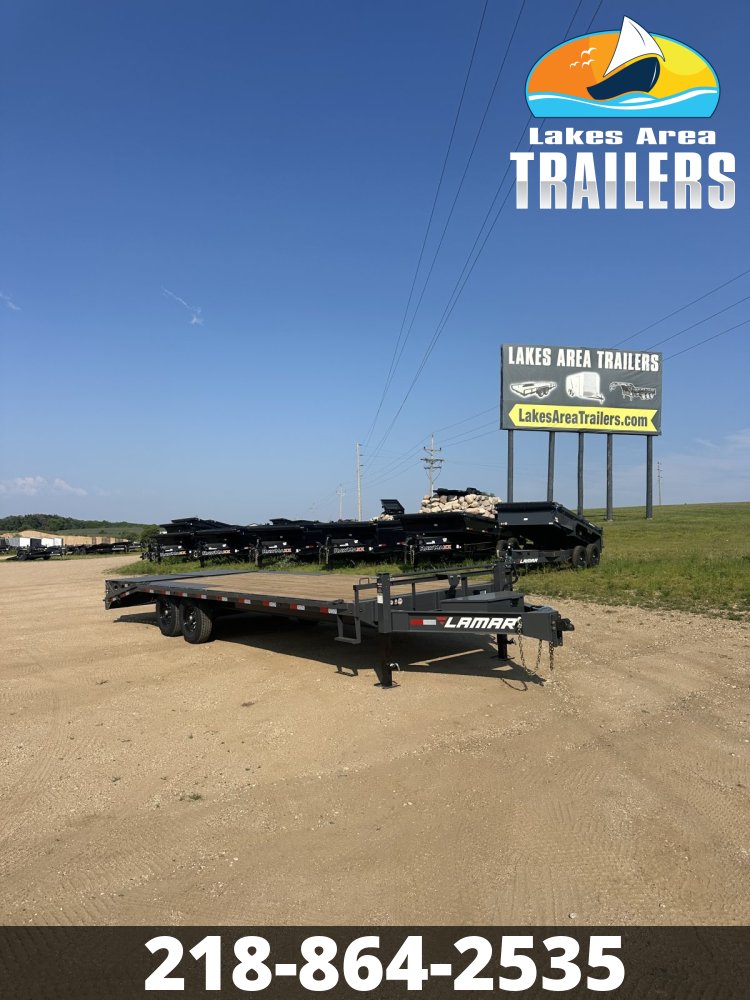 2027 LAMAR 102X24 14K DECKOVER TRAILER