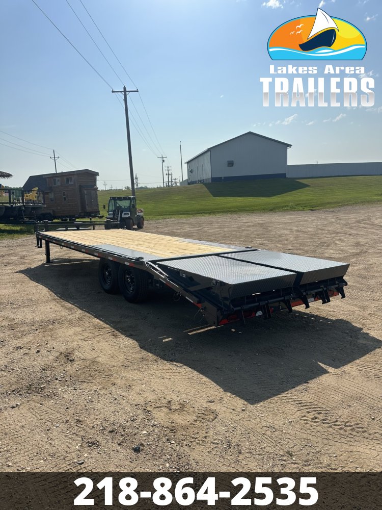 2027 LAMAR 102X24 14K DECKOVER TRAILER
