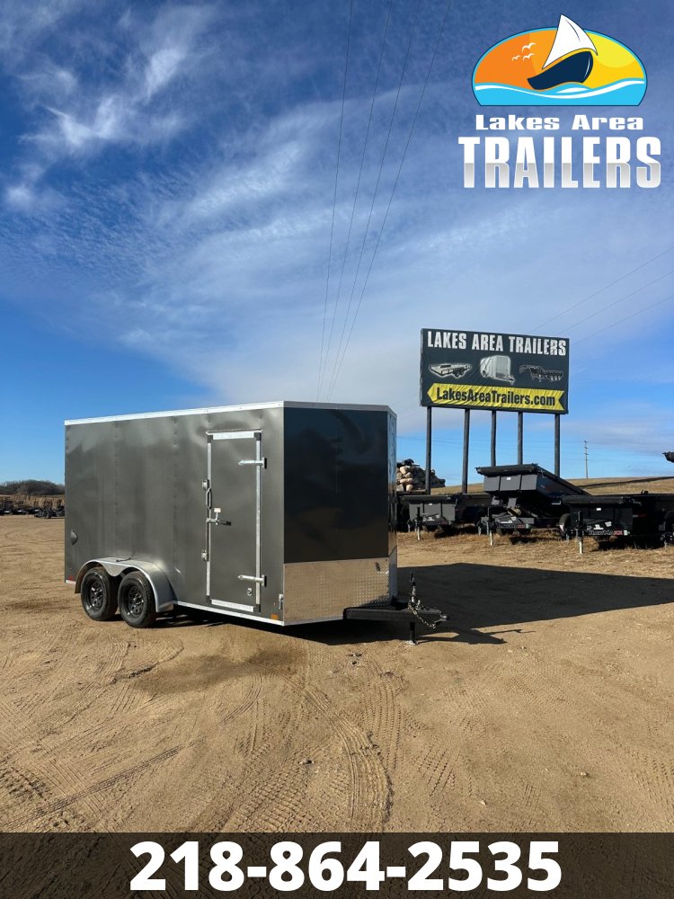 2026 CROSS 7X14 BETA CHARCOAL ENCLOSED TRAILER