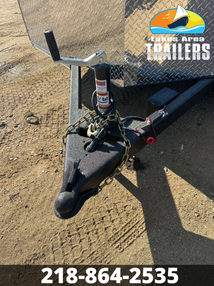 2026 CROSS 7X14 BETA CHARCOAL ENCLOSED TRAILER