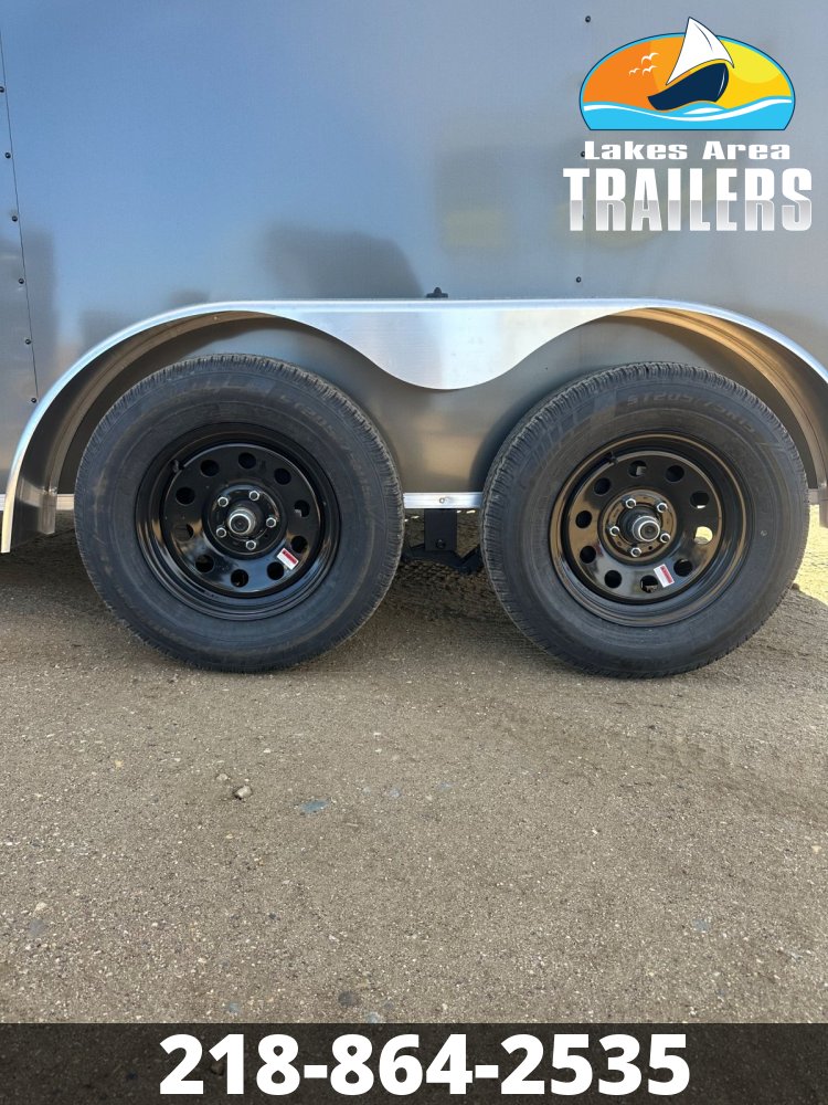 2026 CROSS 7X14 BETA CHARCOAL ENCLOSED TRAILER