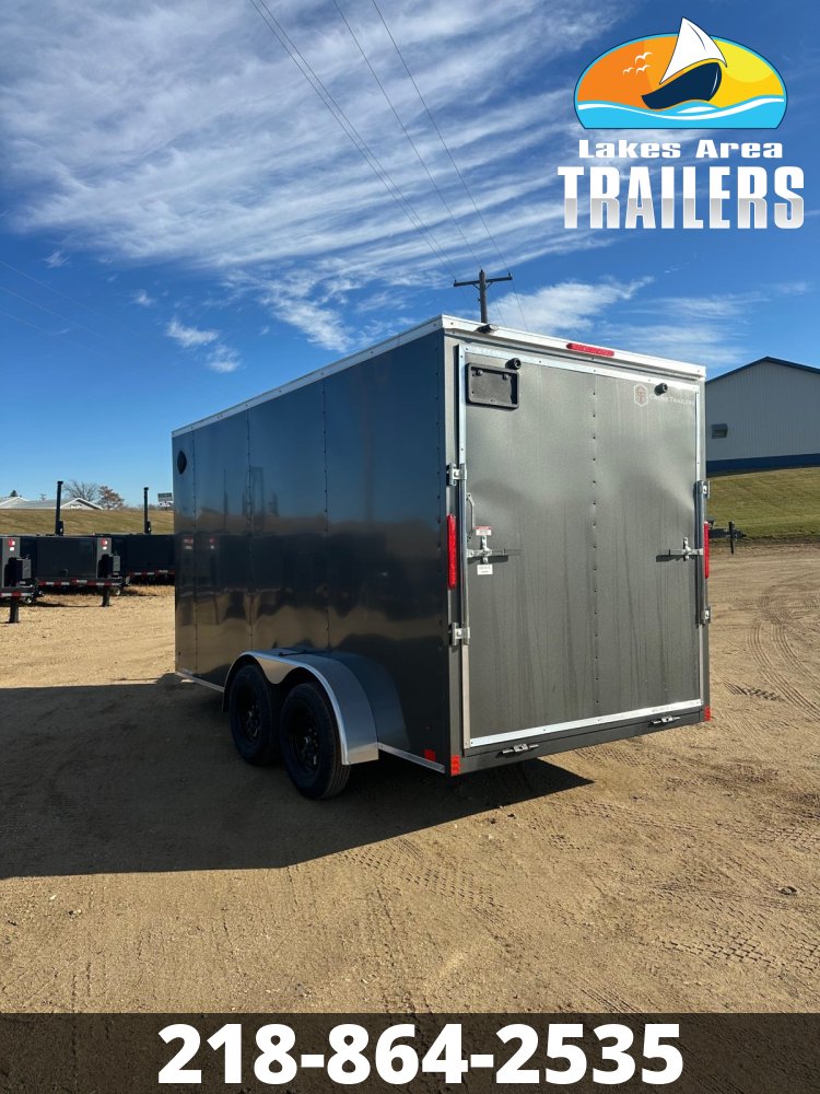 2026 CROSS 7X14 BETA CHARCOAL ENCLOSED TRAILER