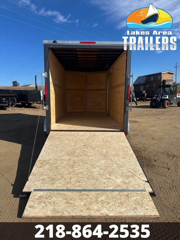 2026 CROSS 7X14 BETA CHARCOAL ENCLOSED TRAILER