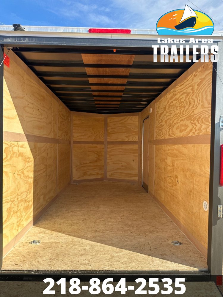 2026 CROSS 7X14 BETA CHARCOAL ENCLOSED TRAILER