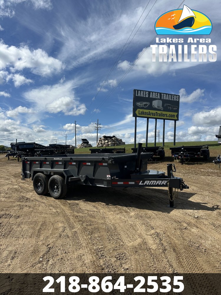 2027 LAMAR 83X14 14K TELESCOPIC DUMP TRAILER