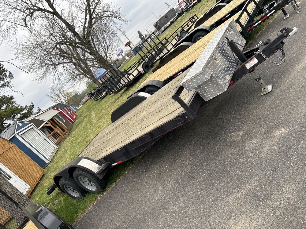 610x18 JT TRAILERS Flatbed Car Hauler