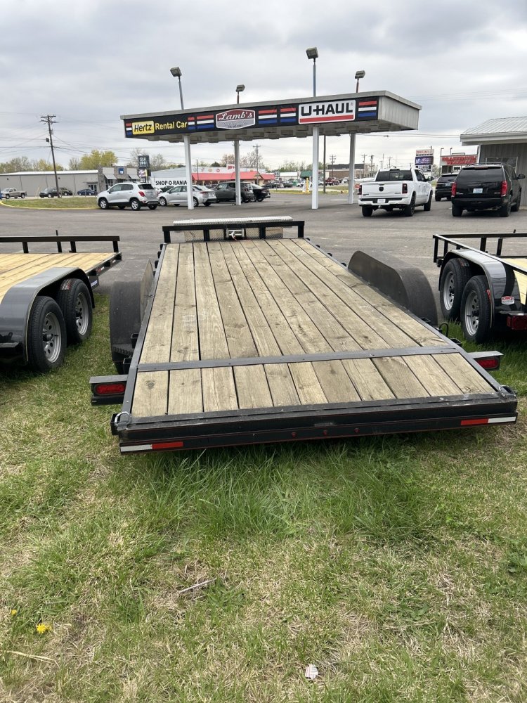 610x18 JT TRAILERS Flatbed Car Hauler