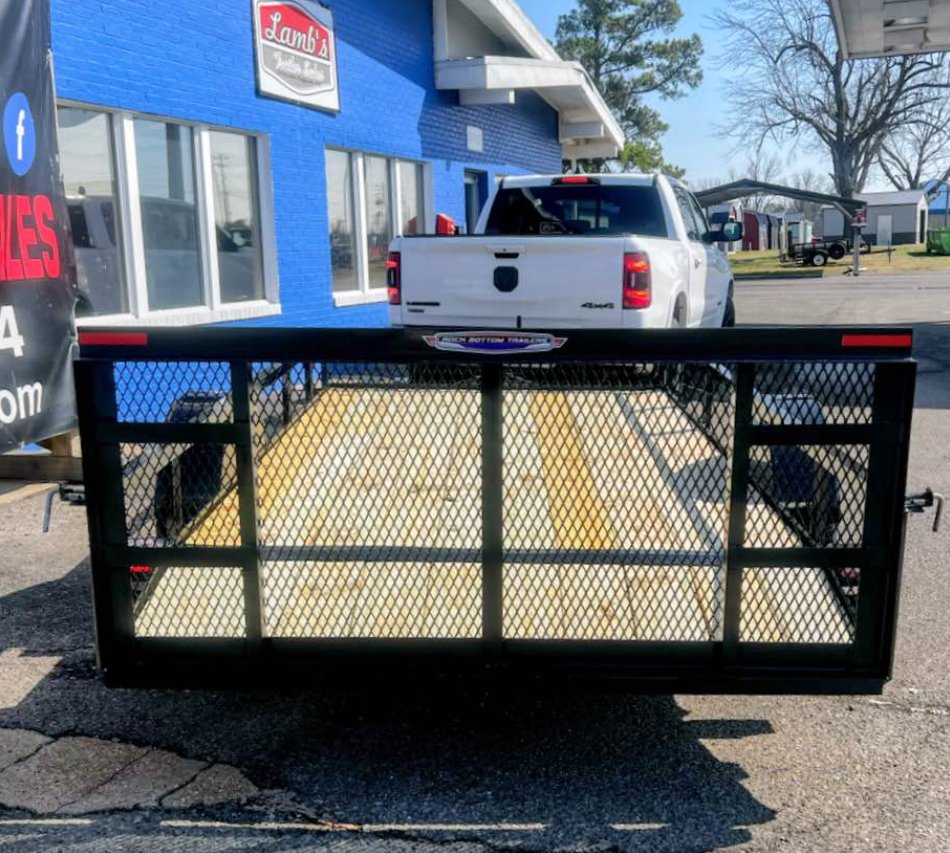 6.4x12 Rock Bottom Utility - Steel