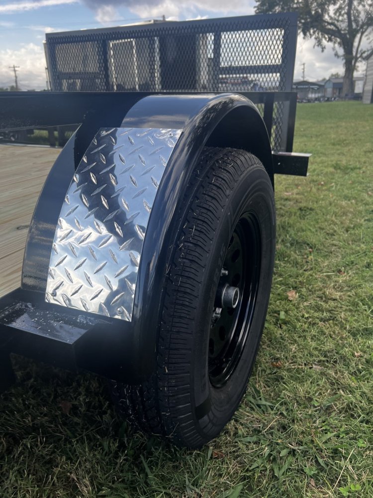 6.4x12 Rock Bottom Utility - Steel