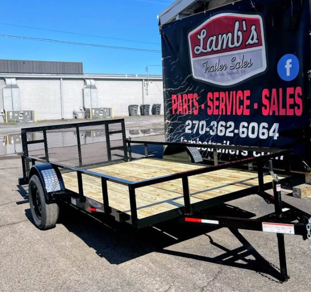 6.4x12 Rock Bottom Utility - Steel