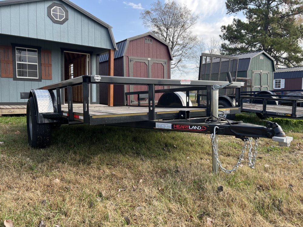 6.4x10 Heartland Trailer MFG. & Sales Inc. Utility - Steel