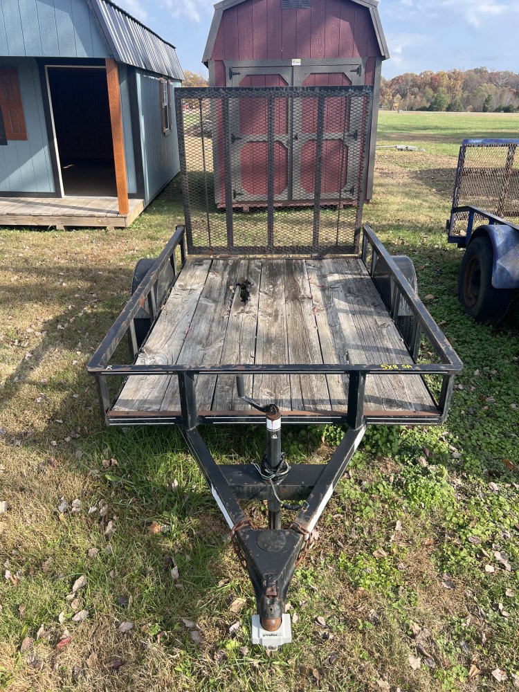 5x8 Big Tex Utility - Steel