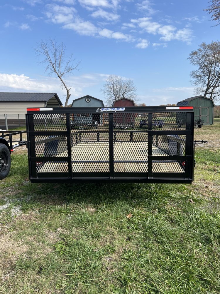 6.4x12 Rock Bottom Utility - Steel