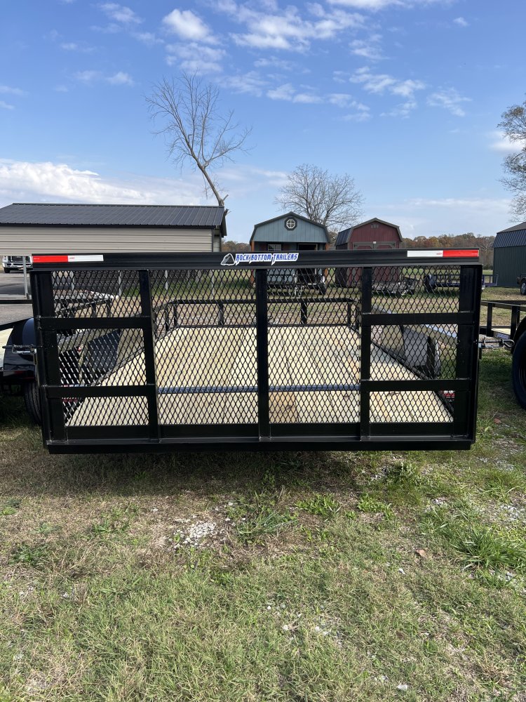 6.4x12 Rock Bottom Utility - Steel