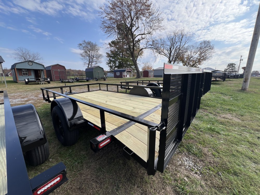 6.4x12 Rock Bottom Utility - Steel