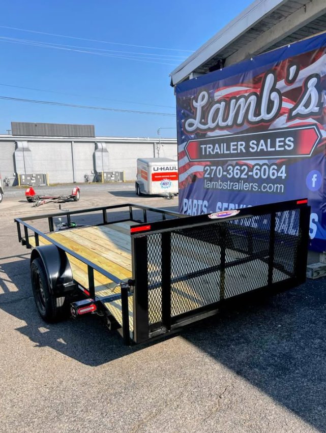 6.4x12 Rock Bottom Utility - Steel