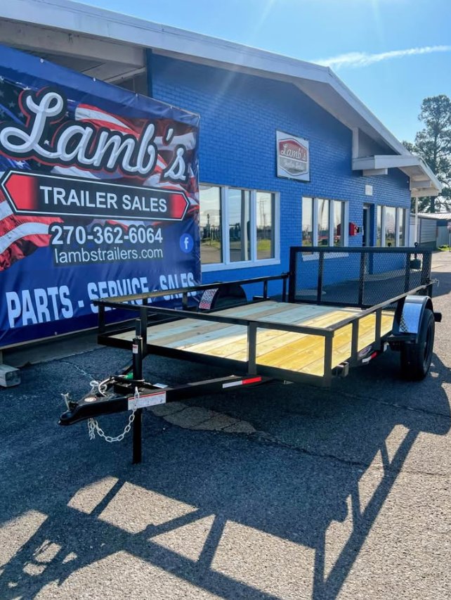 6.4x12 Rock Bottom Utility - Steel