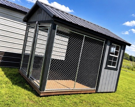8x12 DERKSEN Dog Kennel