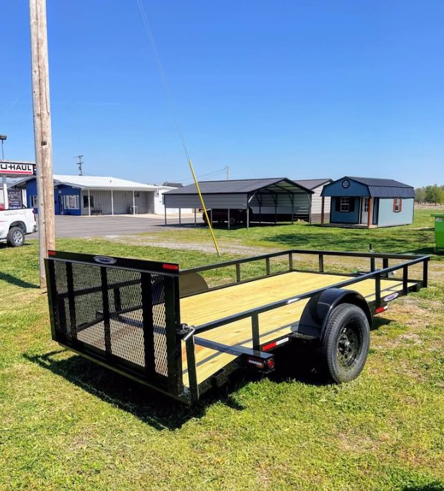 6.4x12 Rock Bottom Utility - Steel