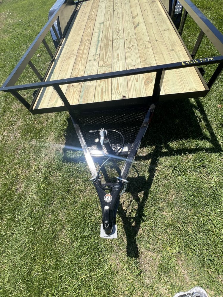 6.4x16 Rock Bottom Utility - Steel