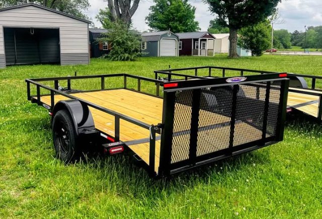 6.4x12 Rock Bottom Utility - Steel
