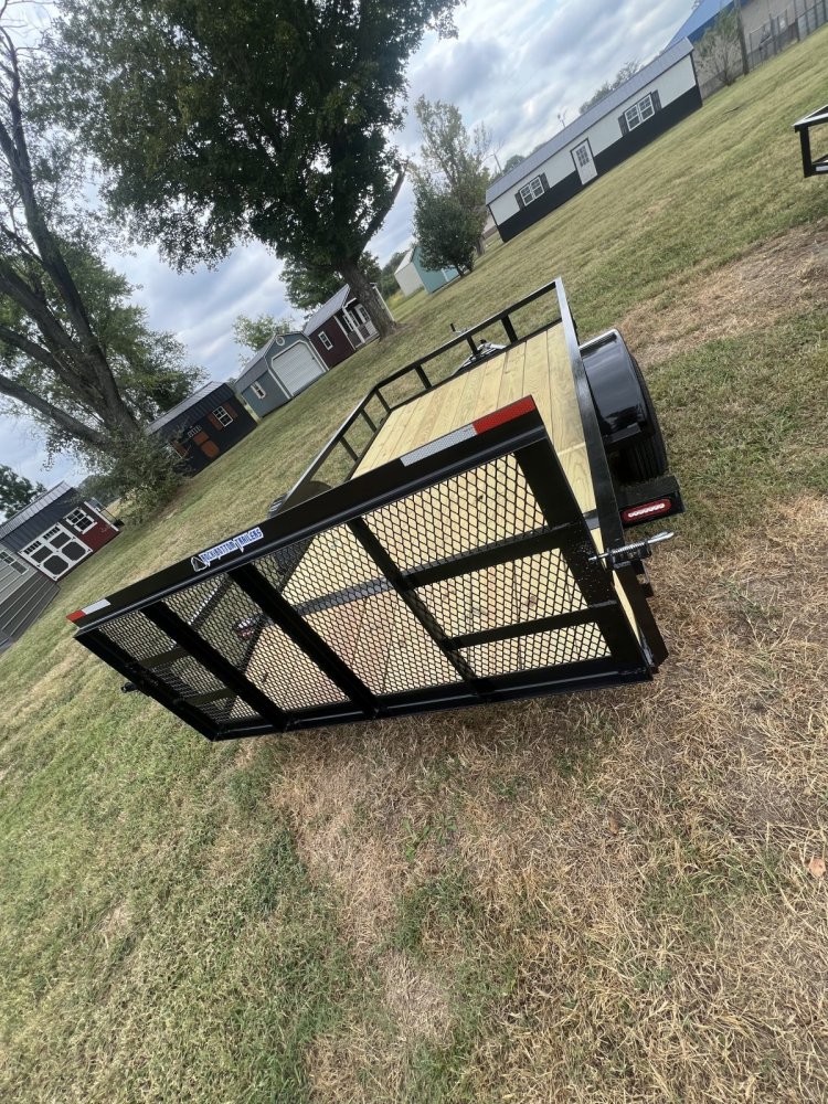 6.4x12 Rock Bottom Utility - Steel