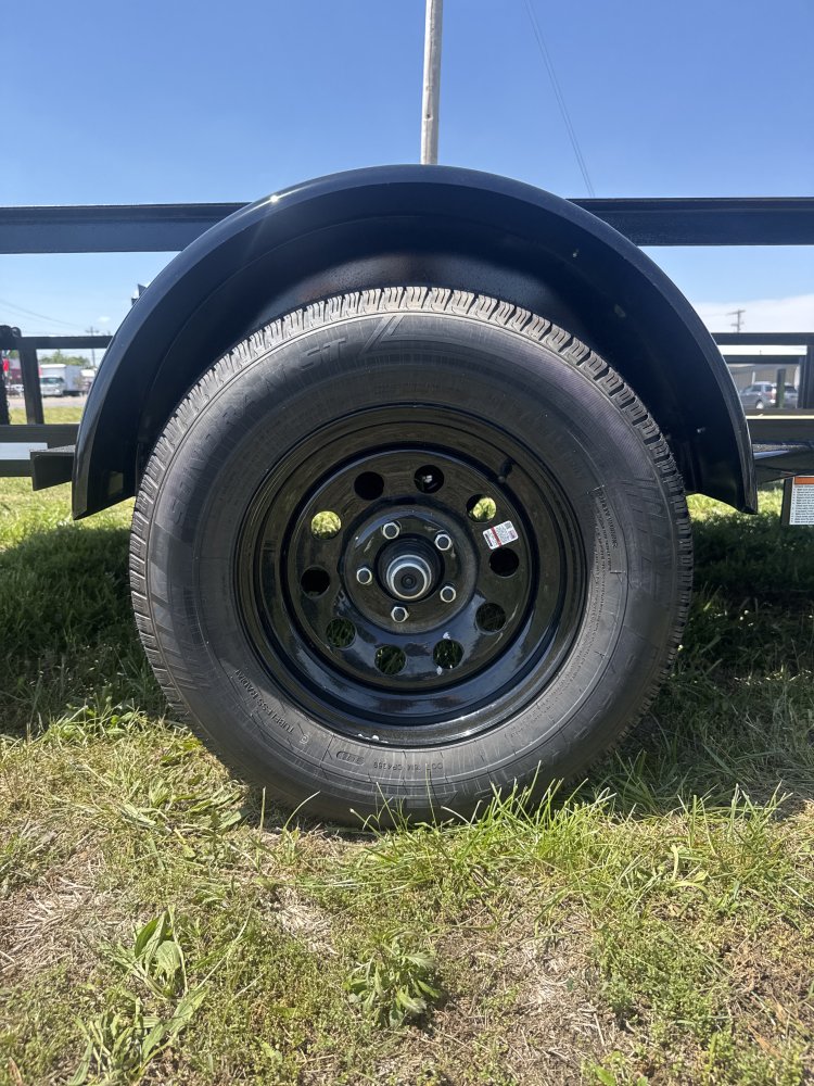6.4x12 Rock Bottom Utility - Steel