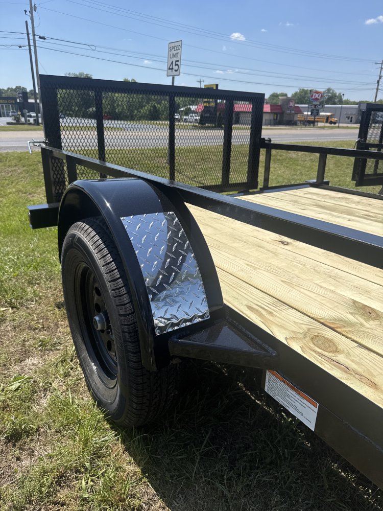 6.4x12 Rock Bottom Utility - Steel