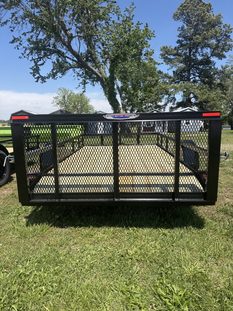 6.4x12 Rock Bottom Utility - Steel