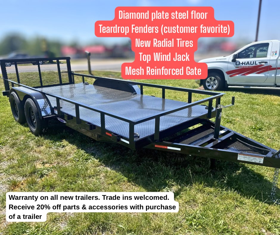 6x16 Rock Bottom Utility - Steel
