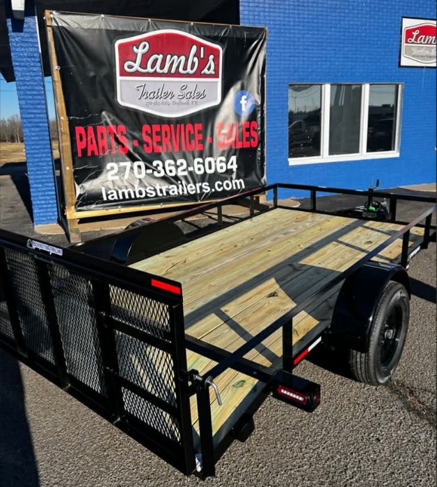 6.4x12 Rock Bottom Utility - Steel