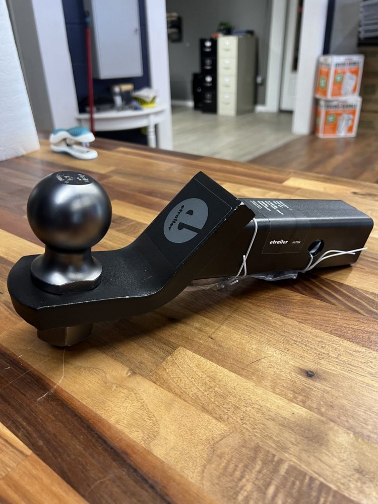 Ball Mount w/ Pre-Torqued 2" Ball - 2" Drop- 7,500lbs