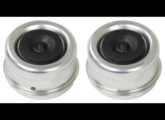 Grease Cap, 2.44" OD Drive In with Plug - Qty 2