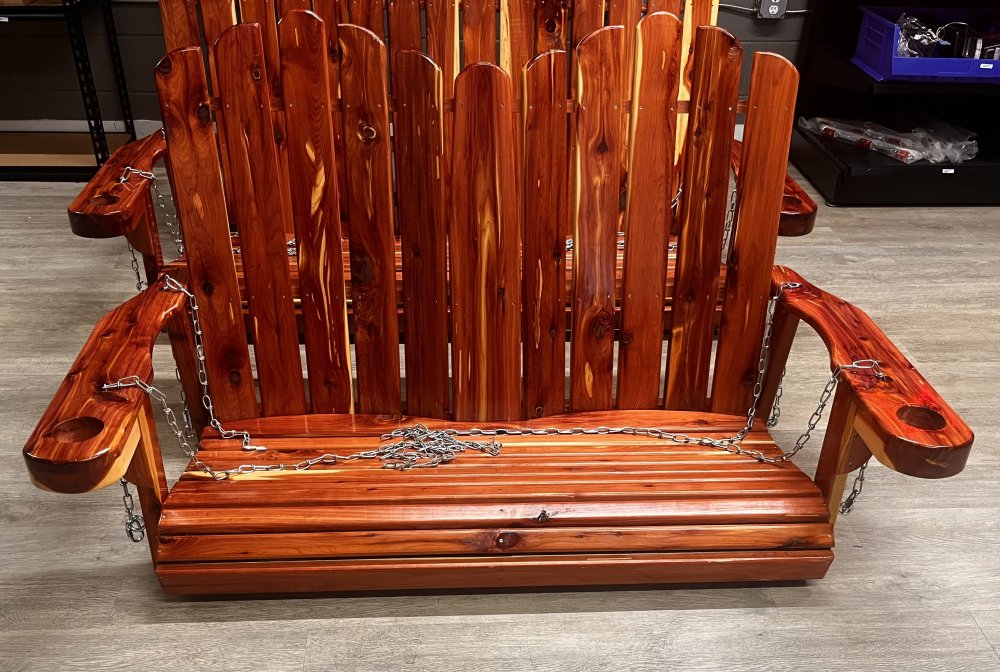 4' Swing - High Back - Hand Crafted