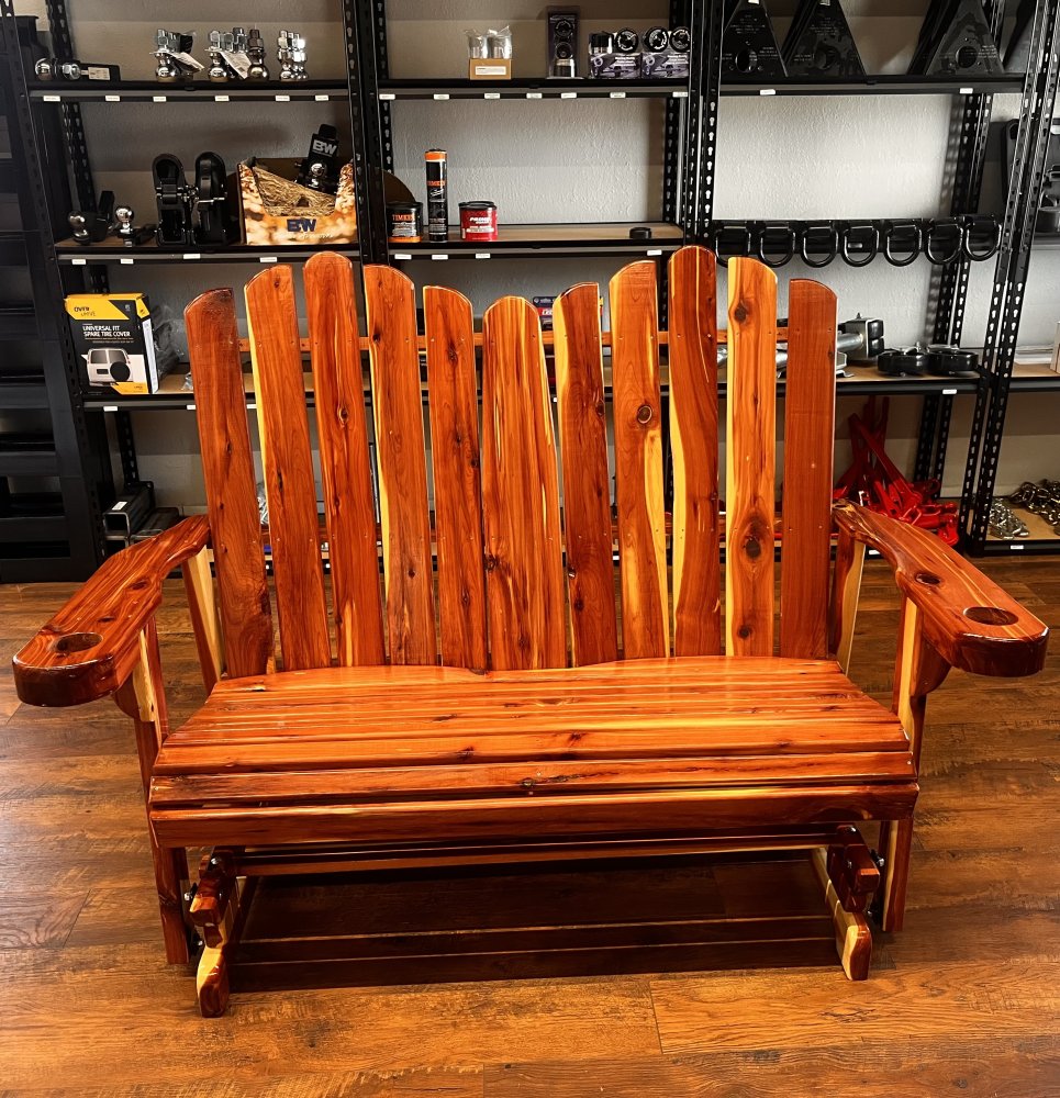 4' Glider - High Back - Hand Crafted