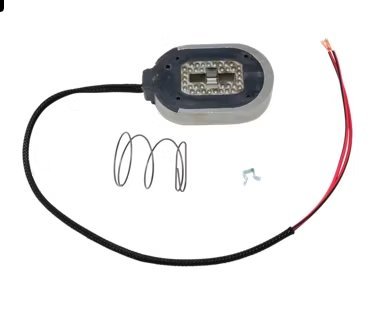 BRAKE MAGNET DEXTER 12.25" AFTER 7.1.2017 RED/BLACK WIRE