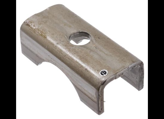 Spring Seat for Typical 3,500-lb Round Trailer Axles - Weld-On - Plain Steel