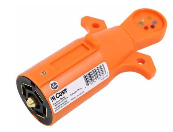 Curt 7-Way to RV Socket LED Circuit Tester - Vehicle End