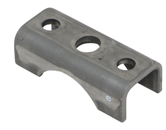 Spring Seat for Typical 3,500-lb, Round Trailer Axles with 2-3/8" Diameter